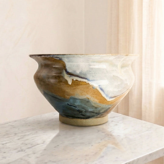 Medium Matte Art Greek Vase Bowl