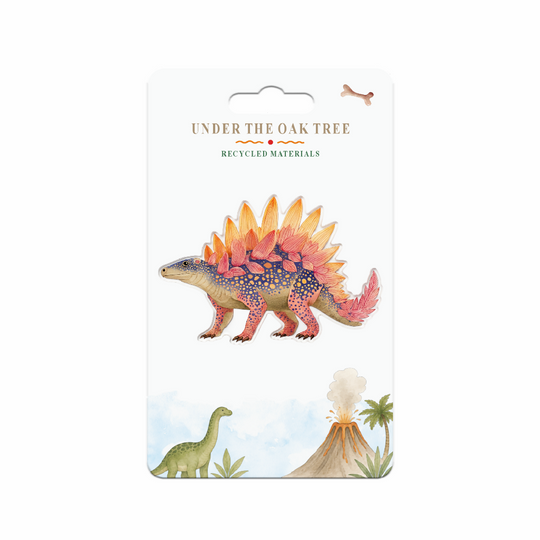 Badge - Dinosaur Stegosaurus Natural History Brooch Gift