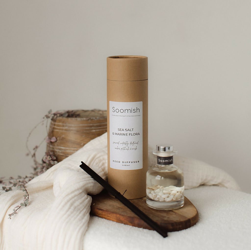 Sea Salt & Marine Flora Reed Diffuser – Country Living Marketplace