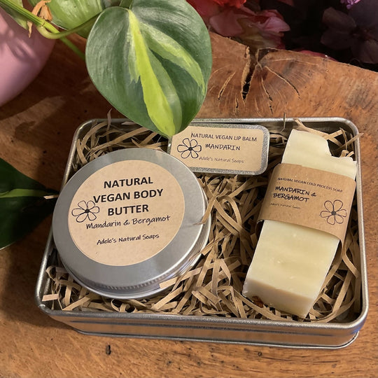 Mandarin and bergamot gift tin