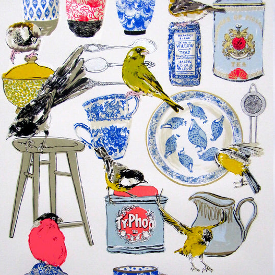 Breakfast Tea Serenade Limited Edition Screenprint