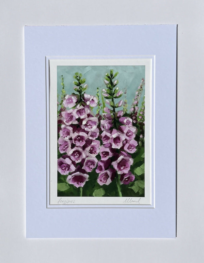 Foxgloves Fine Art Print