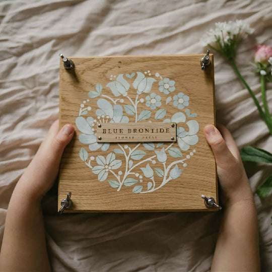 Wooden Flower Press - Square