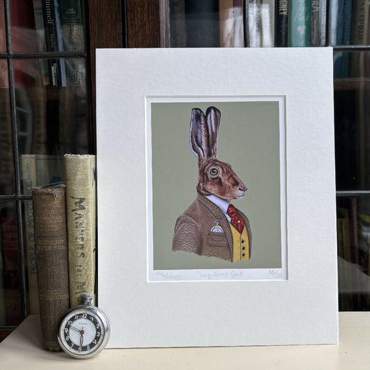 Gentleman Hare Limited Edition Giclée Print