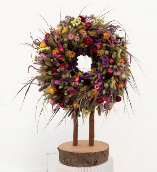 Full Bloom Dried Flower Arrangement