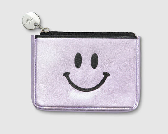 Mabel Sheppard Metallic Leather Happy Purse