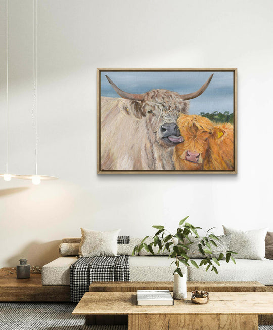 'Bath Time at Emborough Farm' Print