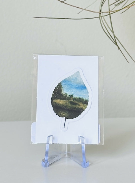 Quiet Welcome Die-cut Printed Sticker