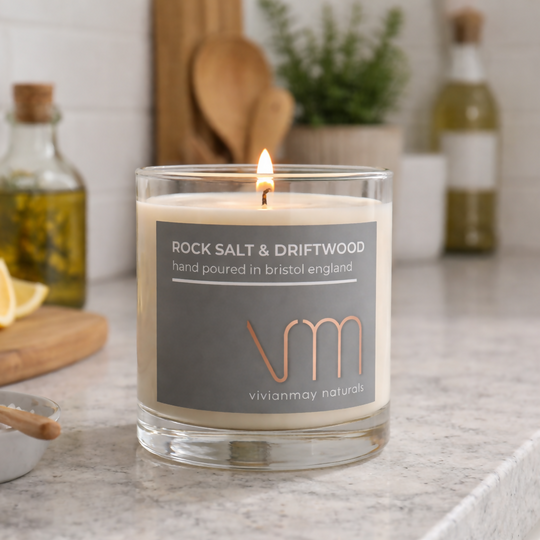 Rocksalt & Driftwood Soy Candle