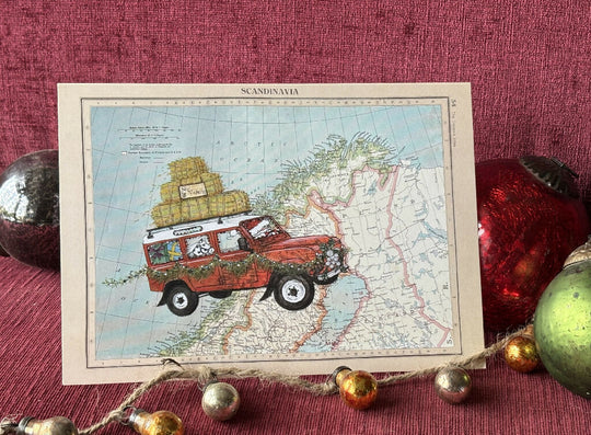 Christmas Card 'Driving Home for Christmas'