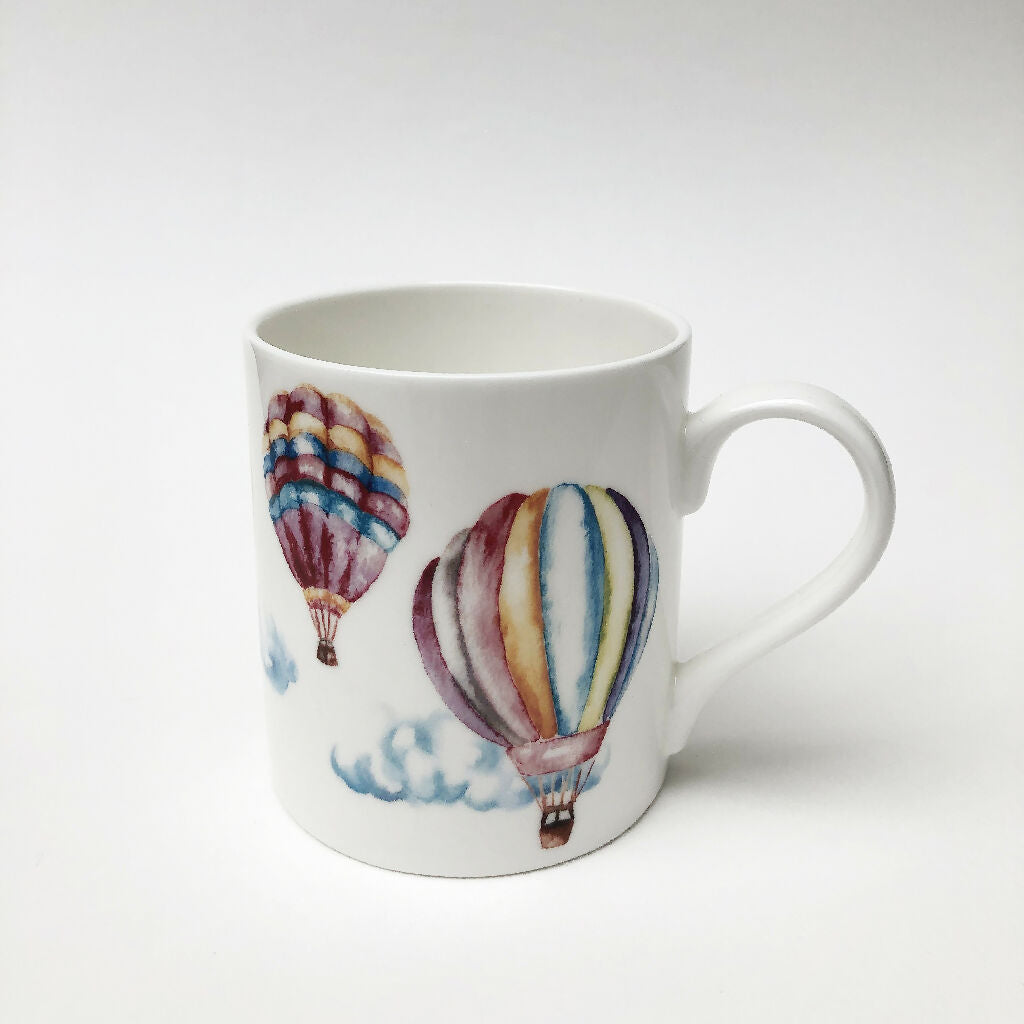 Hot Air Balloons China Mug