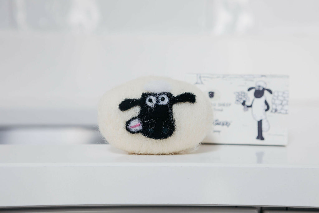 Shaun the Sheep x Little Beau Sheep Felted Soap