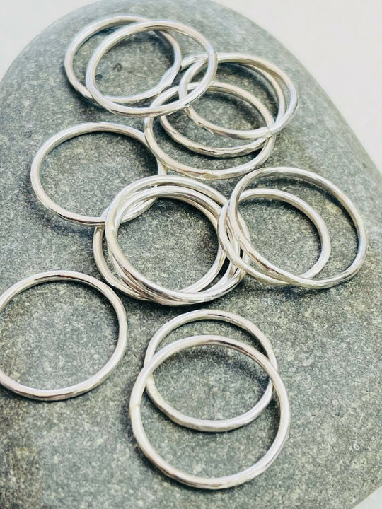 Recycled Sterling Silver Stacker Ring