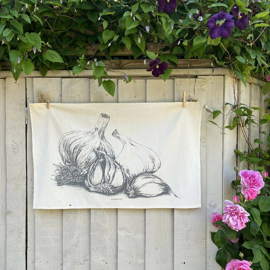 Garlic Tea Towel
