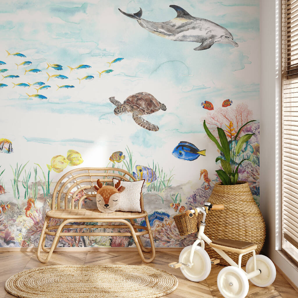 Under The Sea Children's Mural Wallpaper