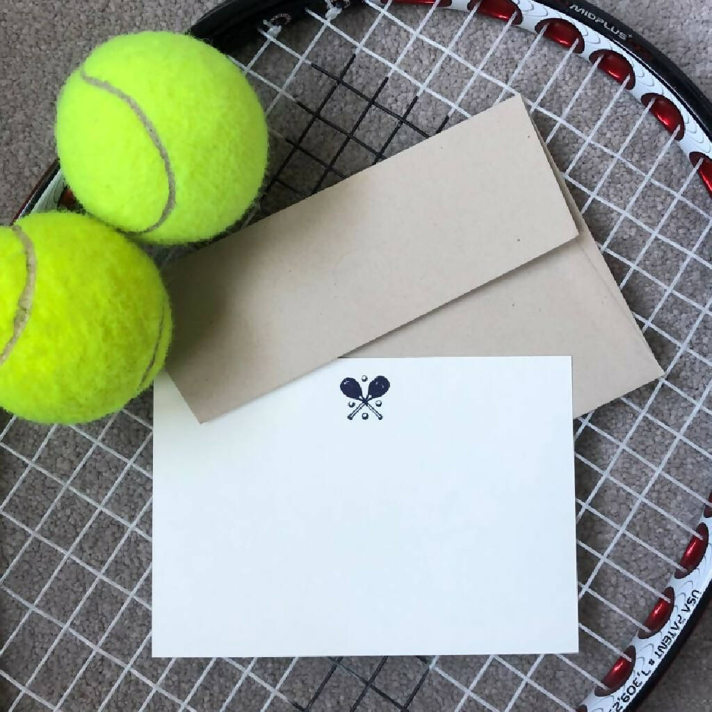 Tennis Notecards Box of 10