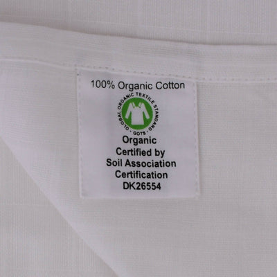 Dogs print Muslin in 100% Organic Cotton