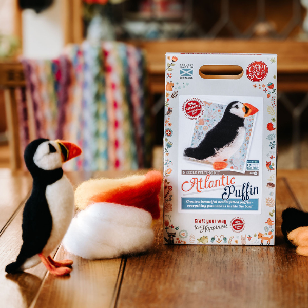 Atlantic Puffin Needle Felting Craft Kit