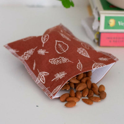 Leaf Linen Reusable Snack Bag