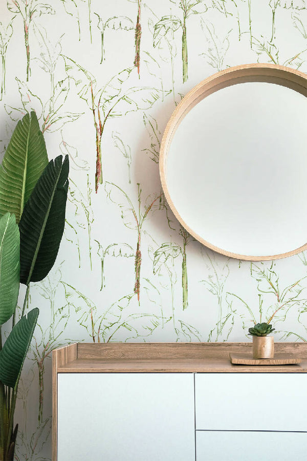Tropical-Paradise-Sustainable-Wallpaper-White-Bathroom