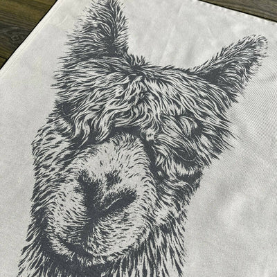 Alpaca Tea Towel