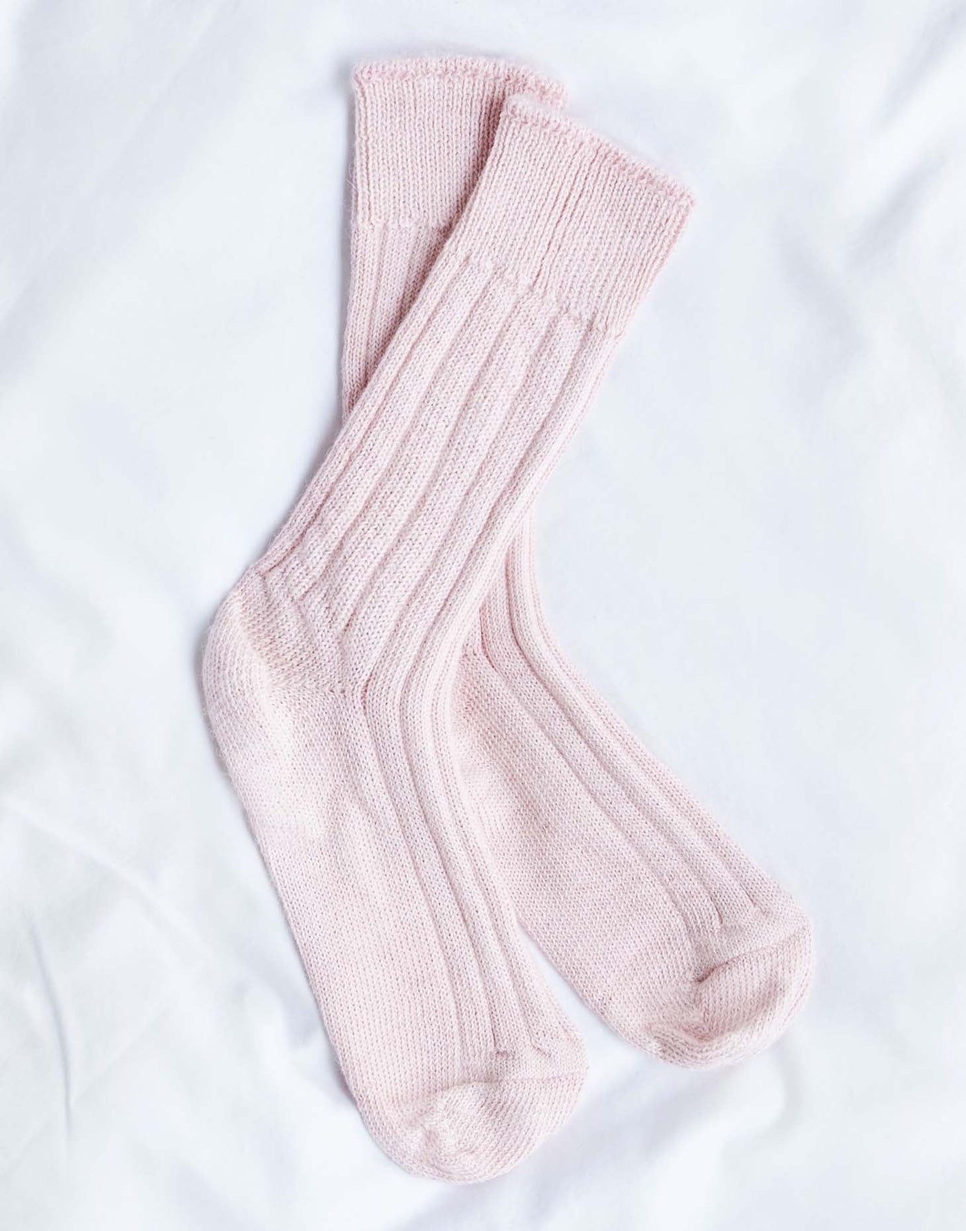 Women's Alpaca Bed Socks – Pink