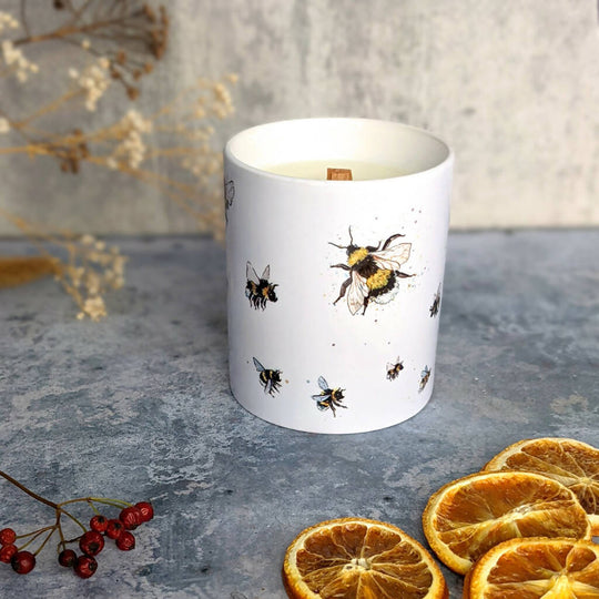 Bees 30cl Candle - Mandarin & Sandalwood
