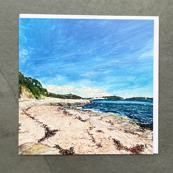 Bream Cove Cornwall Greetings Card