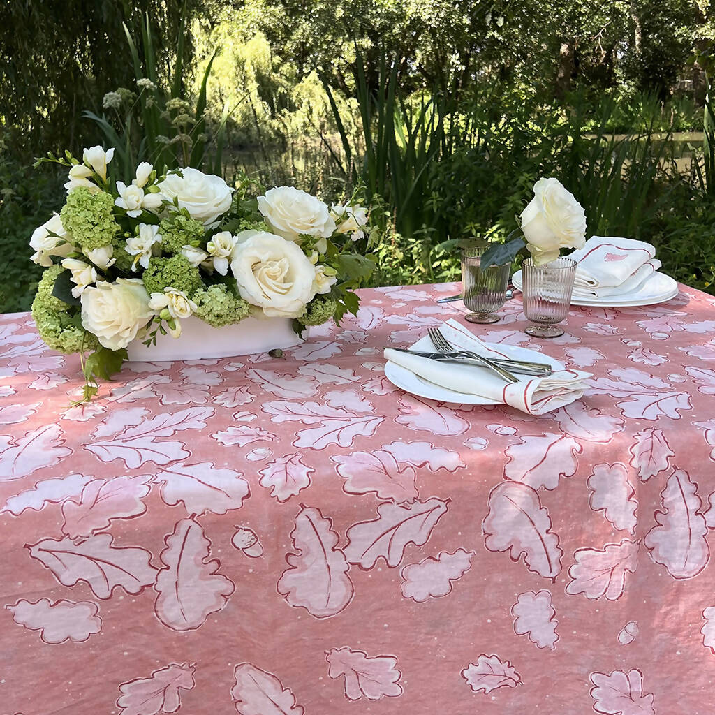 Grace Linen Tablecloth