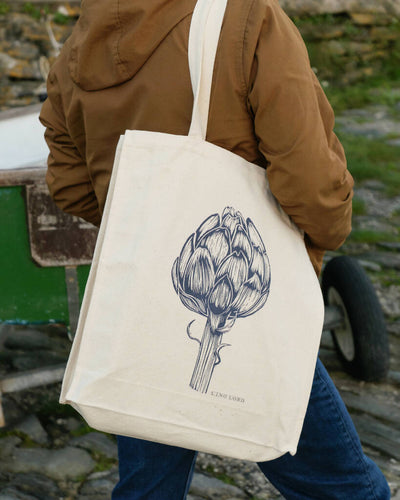 Artichoke Canvas Shopper Bag