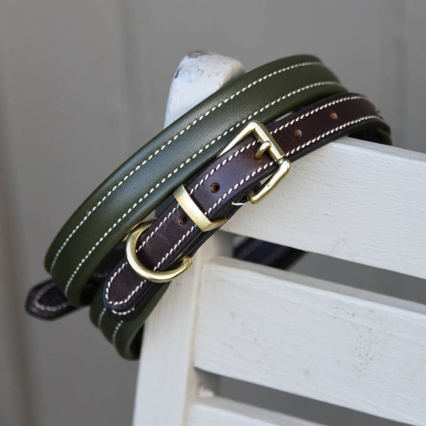 Fairfield Leather Dog Collar