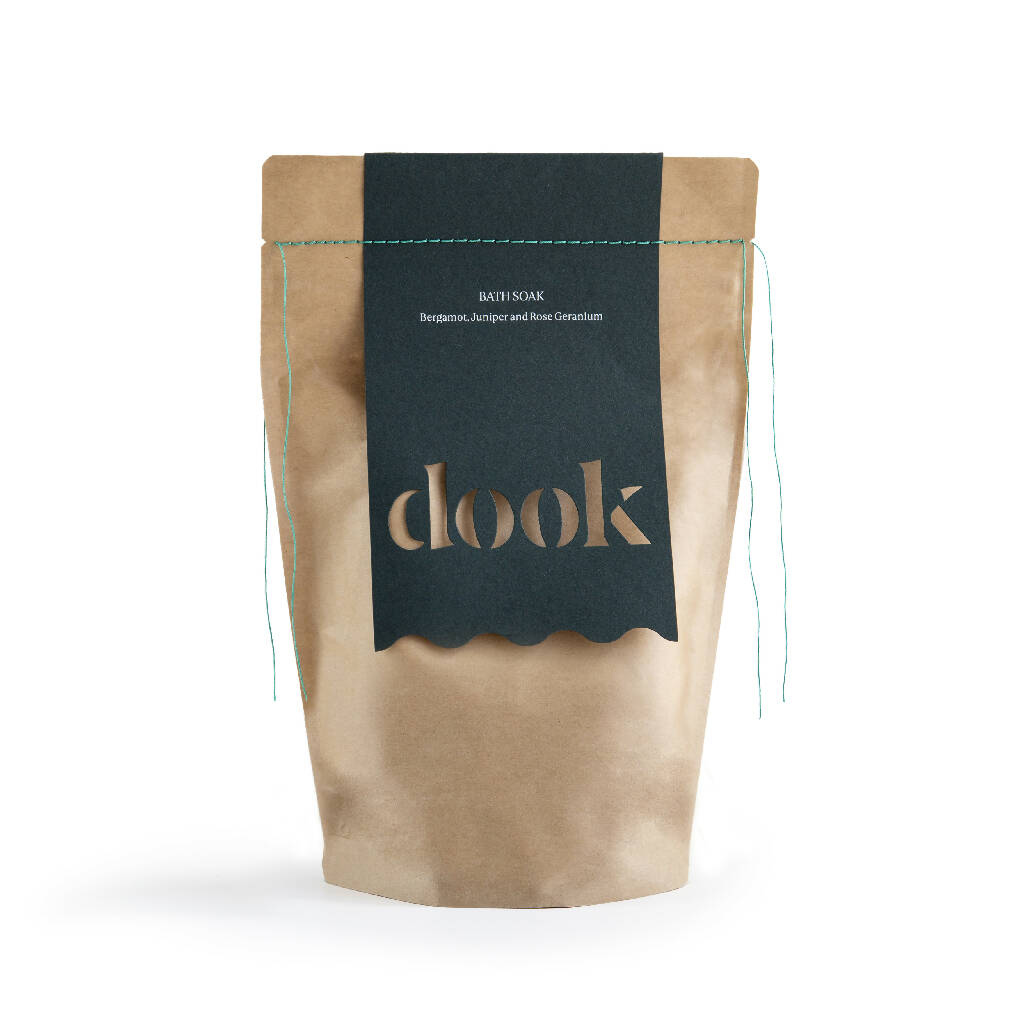 Bath Soak - Bergamot, Juniper & Rose Geranium Bath Salts - Bag