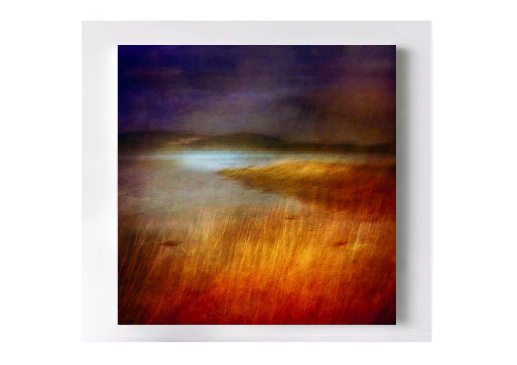 'Autumn Colours at Loch Stenness' - Large Print on Paper or Canvas