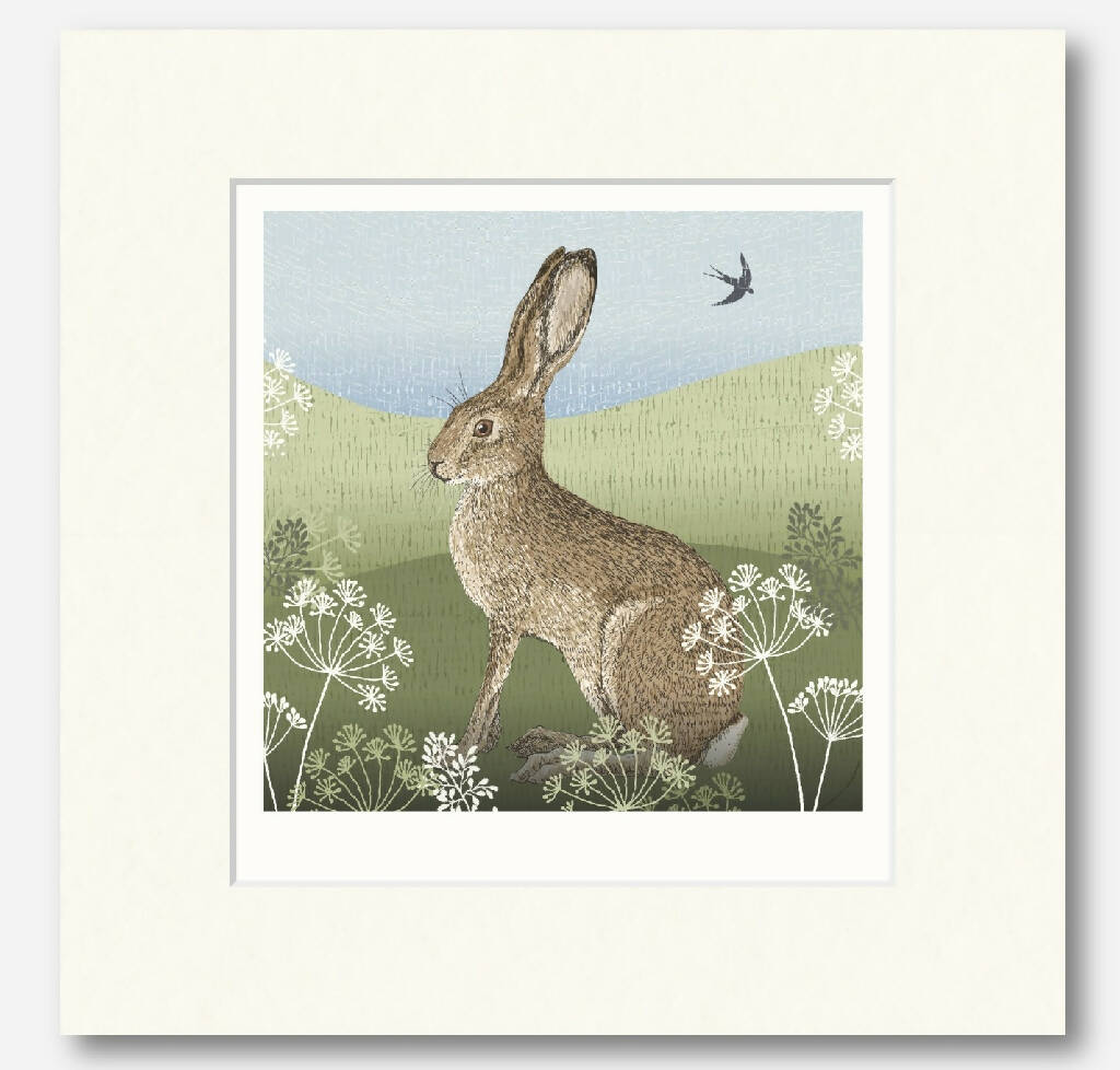 Hare Giclee Art Print