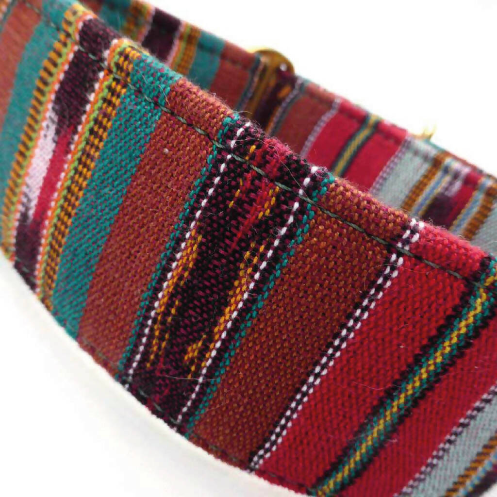 Bedouin Buckle Collar in Atlas Red