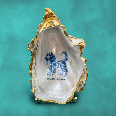 Cavalier King Charles Spaniel Oyster Ornament