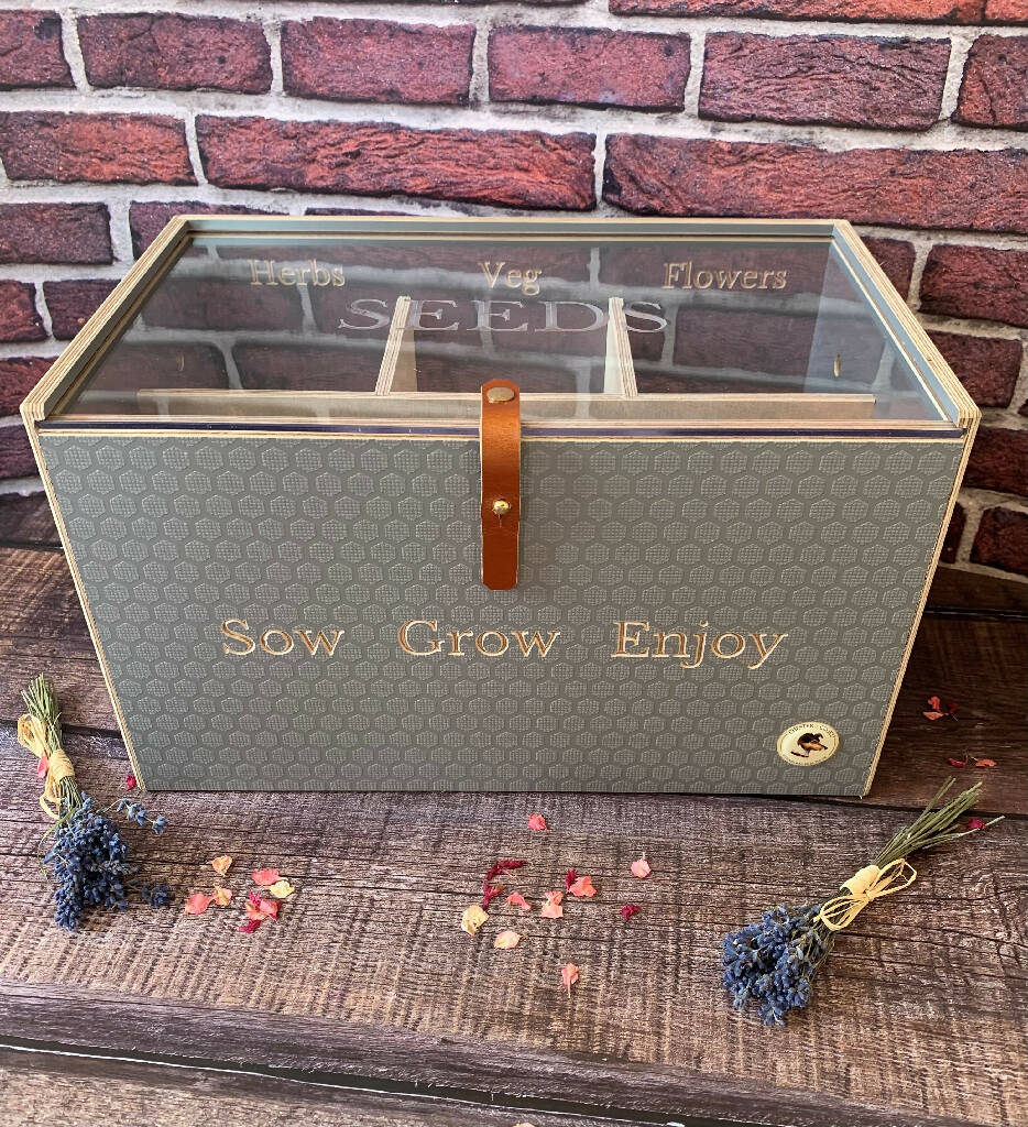 Wooden Seed Box
