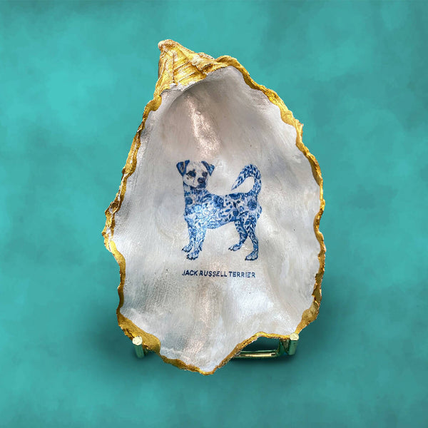 Jack Russell Terrier Oyster Ornament