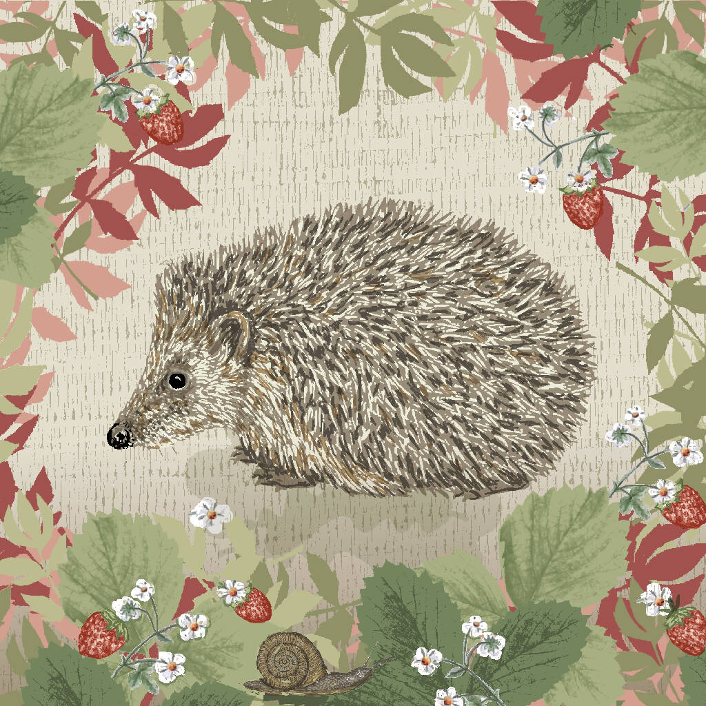 Hedgehog Giclee Art Print