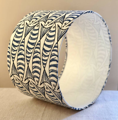 'Cornish Sardines' Lampshade