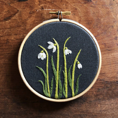Snowdrop Embroidery