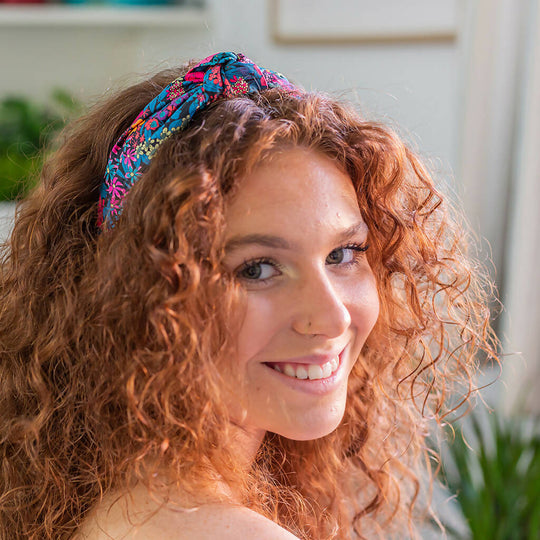 Liberty Classic Knot Headband - Ciara C Print