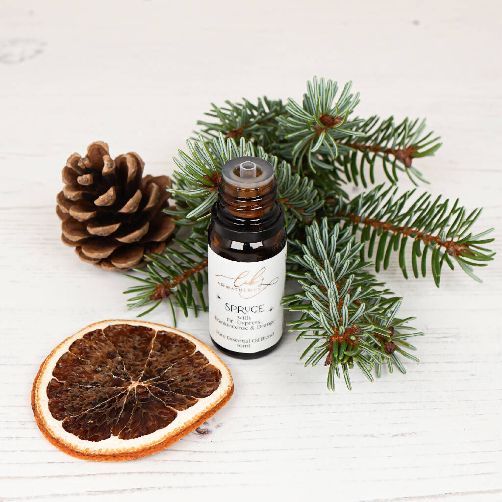 A christmas tree essential oil blend