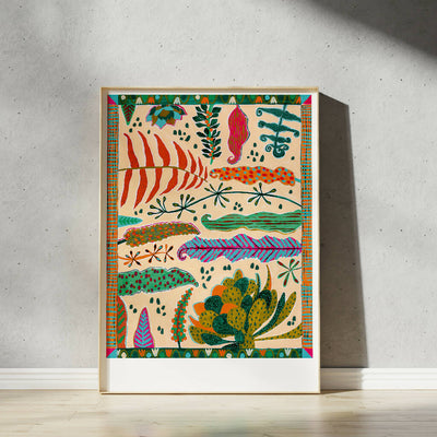 Beach Garden Print Trio