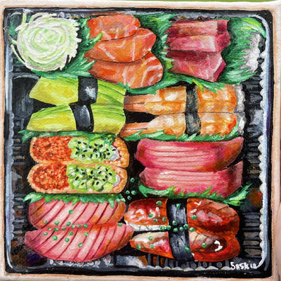 Sushi - Original Painting by Saskia McLean