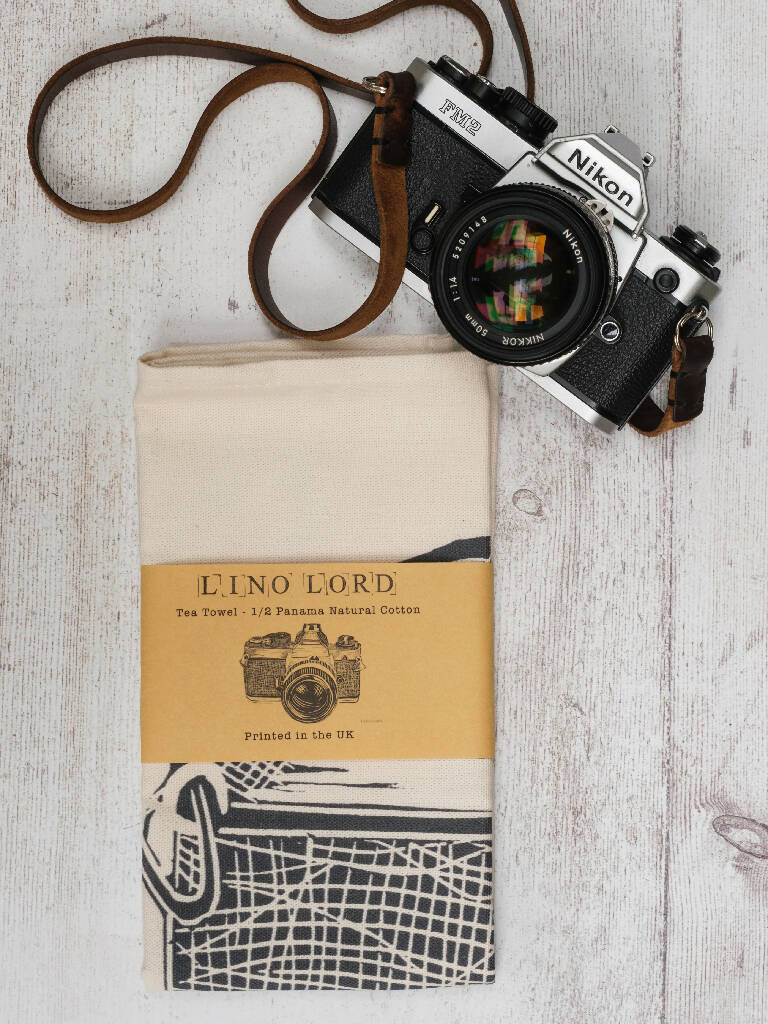 Camera Cotton Tea Towel