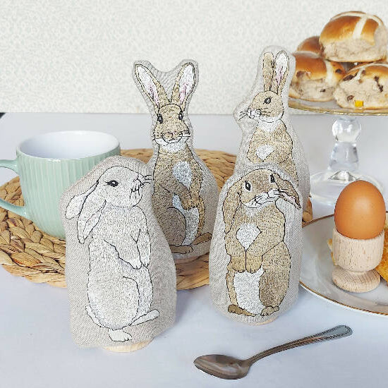 Luxury Embroidered Rabbit Gift Set | Country Living Marketplace