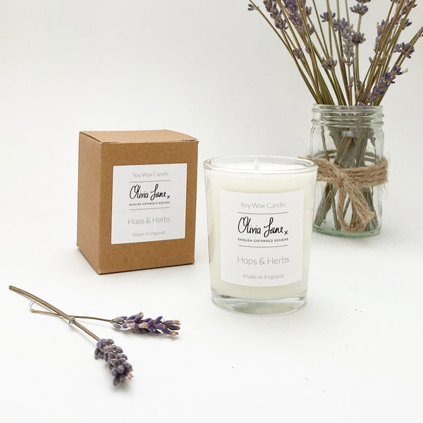 9Cl Candle - Hops and Herbs
