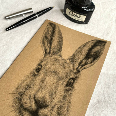 A5 Kraft Notebook - Hare