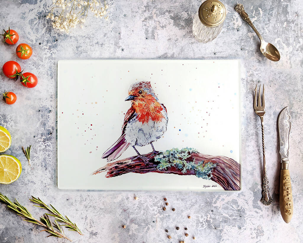Robin Glass Placemat